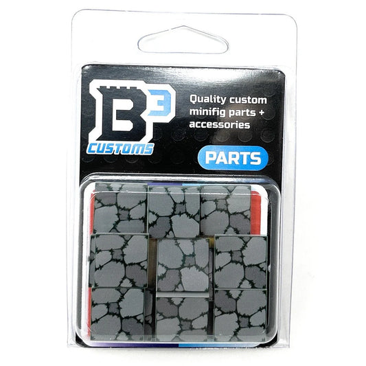 B3 Customs Cobblestone Plant Overgrowth Tile Part Pack (20 Tiles)