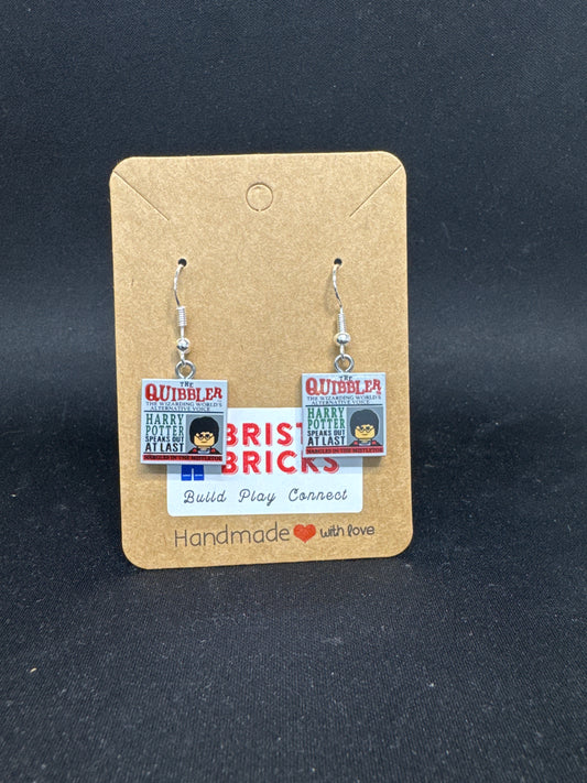 A204 - Gray Quibbler Earrings