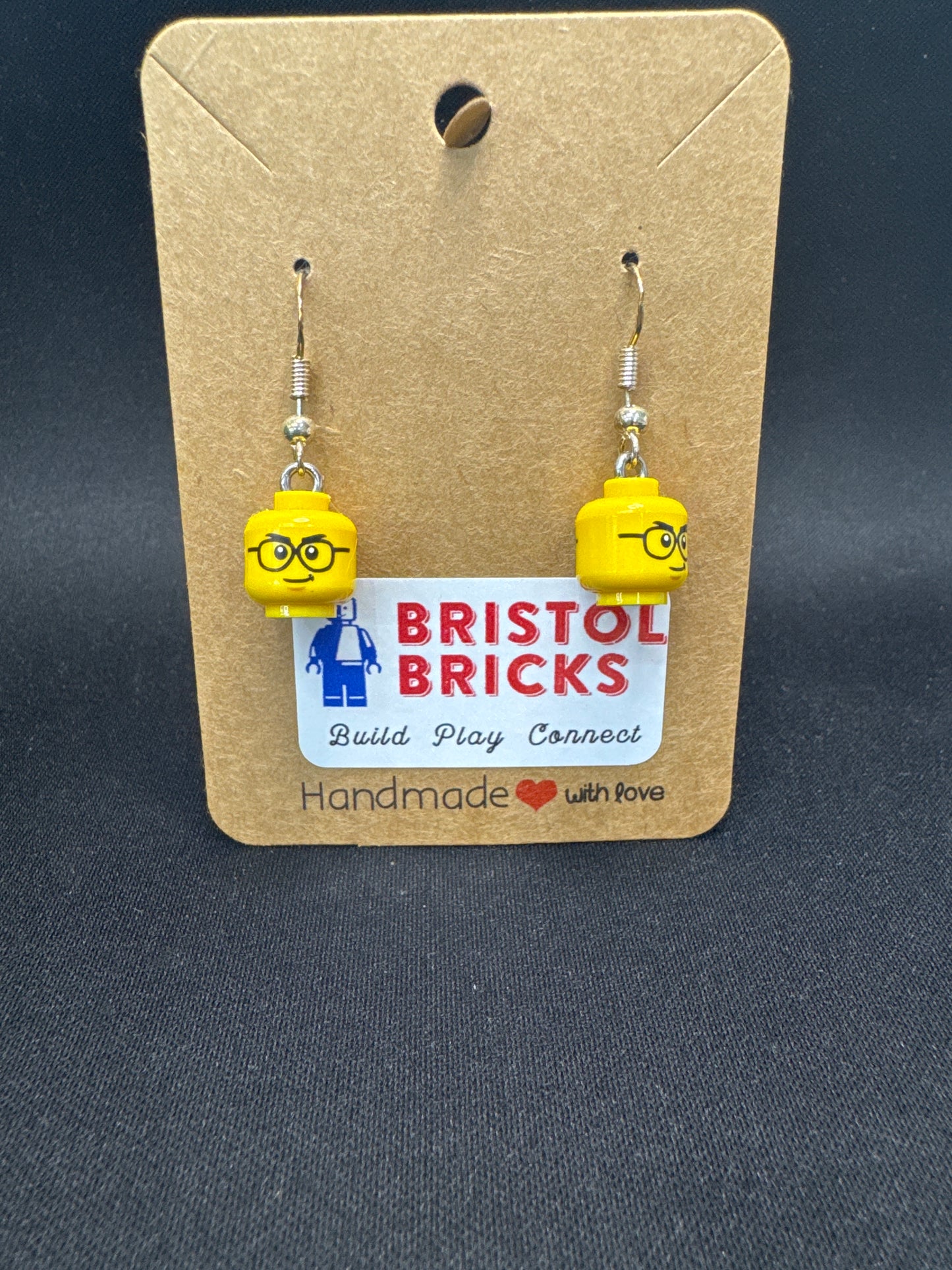 A076 - Minifig Head Earrings