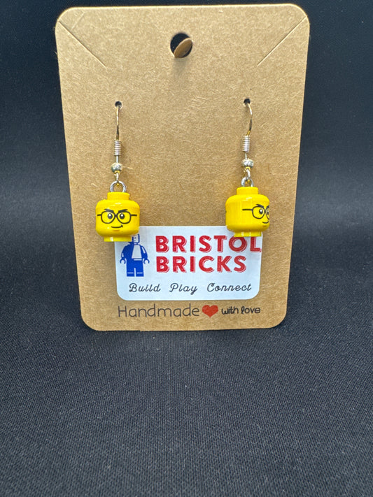 A076 - Minifig Head Earrings