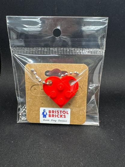 A031 - Lego Heart Necklace