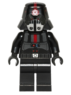 sw0414 - Sith Trooper - Black Armor with Plain Legs