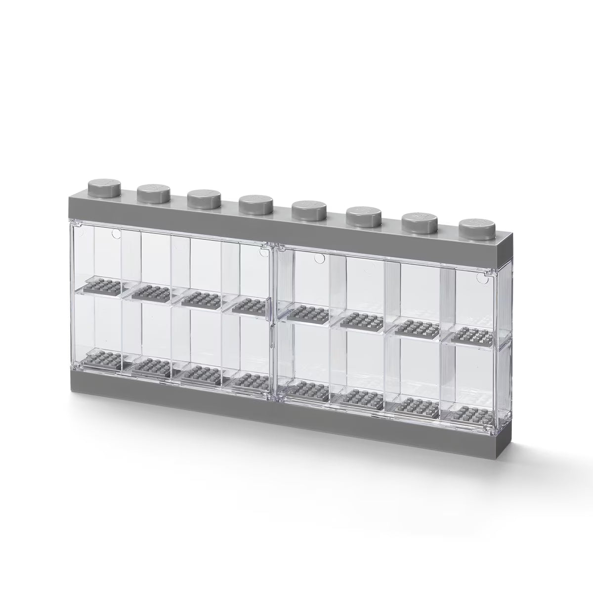 LEGO Minifigure Display Case, Grey - 16