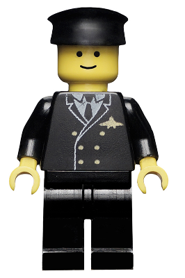 air002 - Airport - Pilot, Black Legs, Black Hat