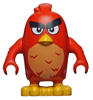 ang008 - Red, Left Eyebrow Raised