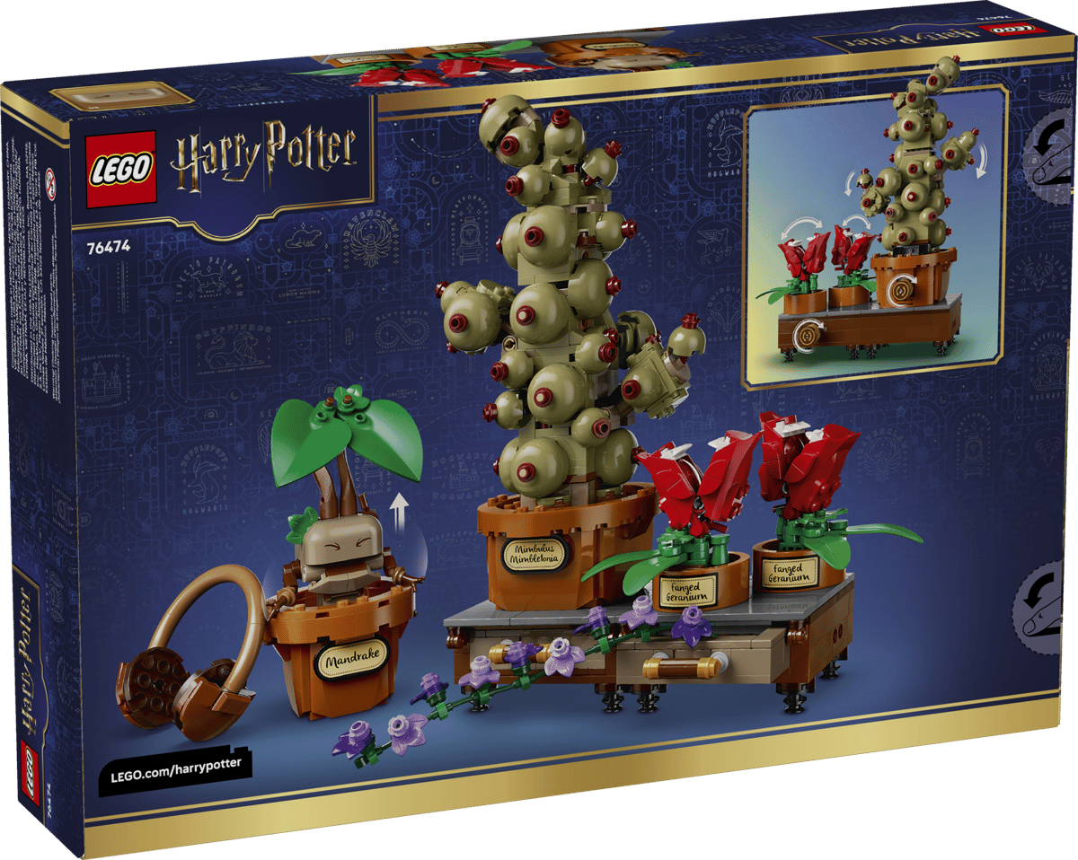76474 - Hogwarts Herbology Plants