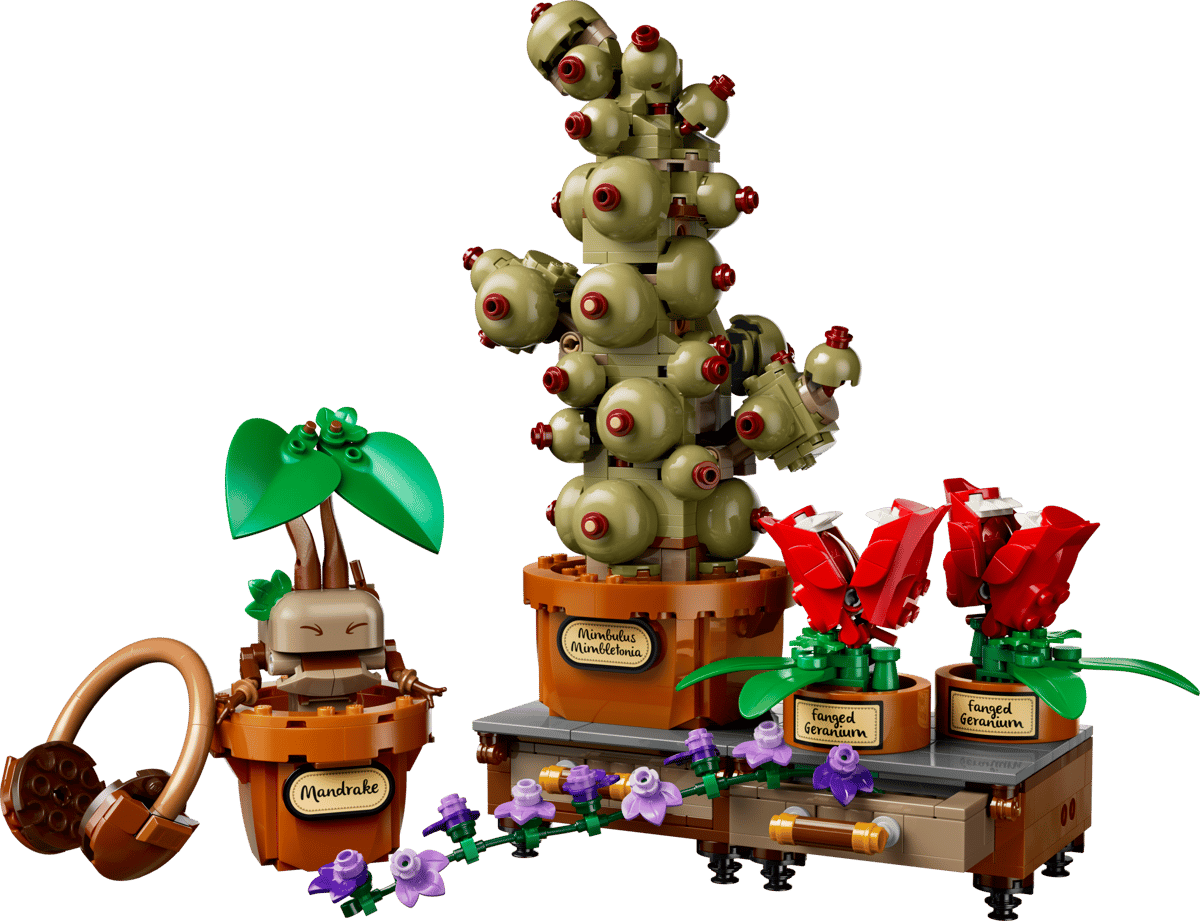 76474 - Hogwarts Herbology Plants