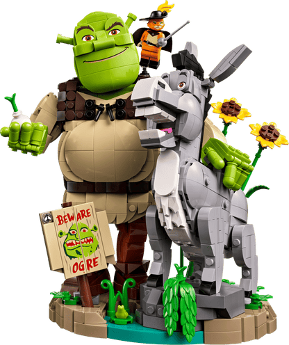 72423 - Shrek, Donkey & Puss in Boots