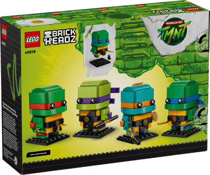 40878 - Brickheadz: Teenage Mutant Ninja Turtles Figures