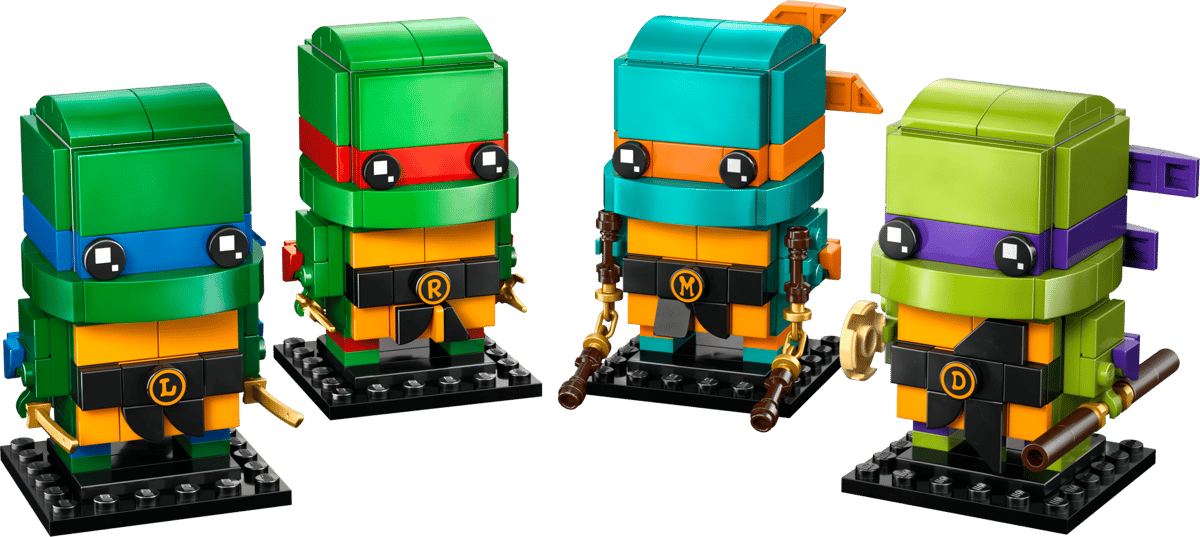 40878 - Brickheadz: Teenage Mutant Ninja Turtles Figures