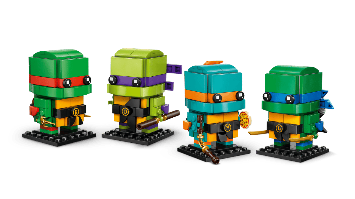 40878 - Brickheadz: Teenage Mutant Ninja Turtles Figures
