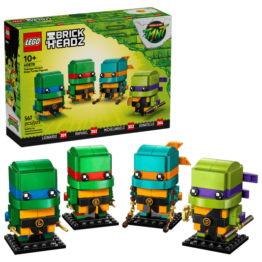 40878 - Brickheadz: Teenage Mutant Ninja Turtles Figures