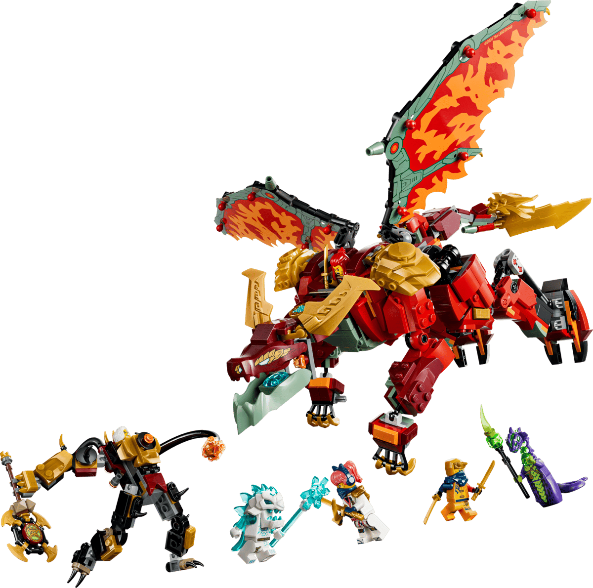 71868 - Wyldfyre's Transforming Dragon Mech