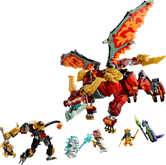 71868 - Wyldfyre's Transforming Dragon Mech