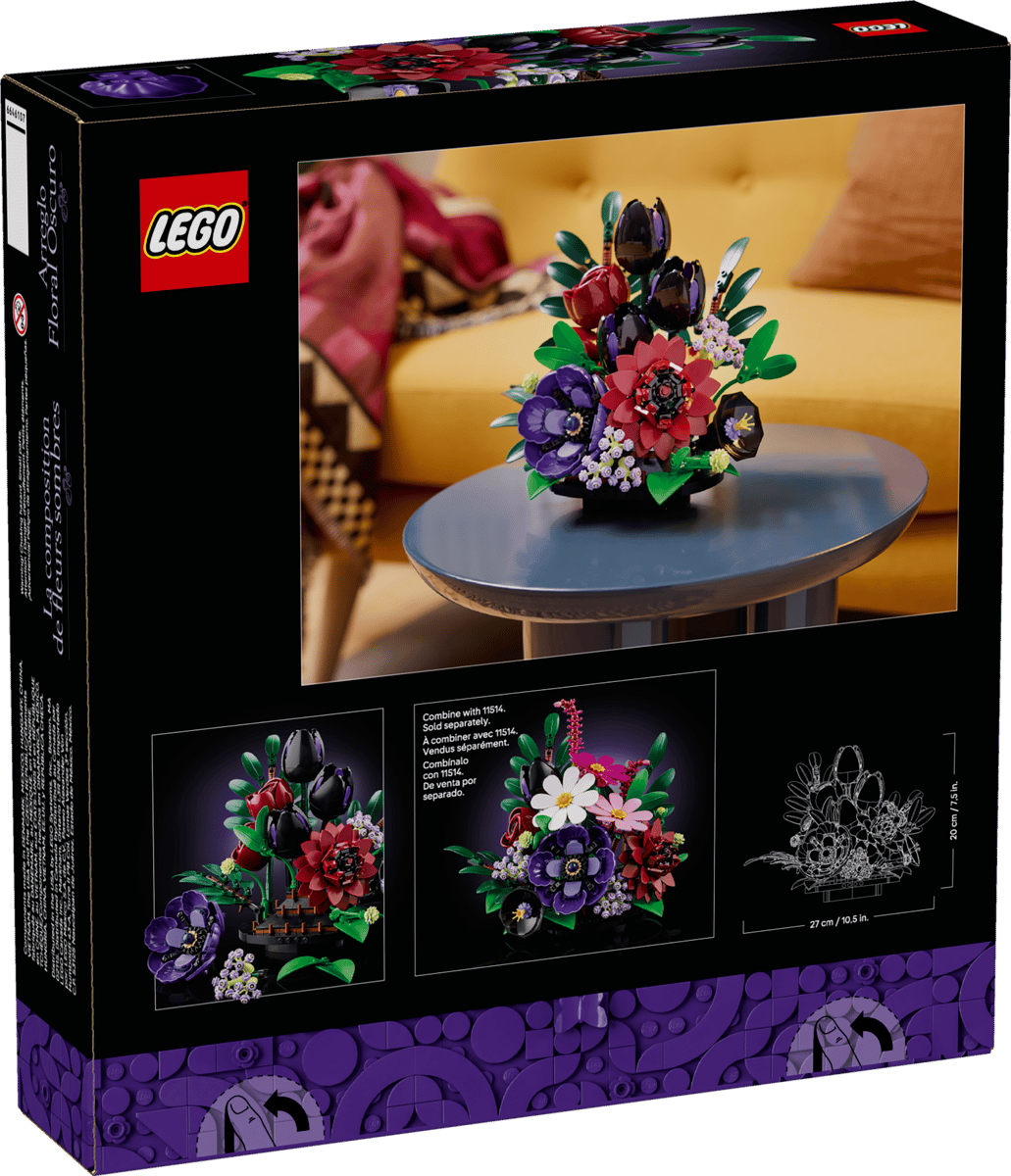 11513 - Dark Flower Arrangement