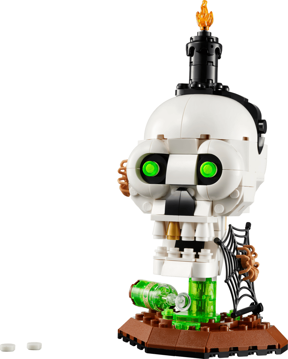 40883 - Halloween Skull Candle