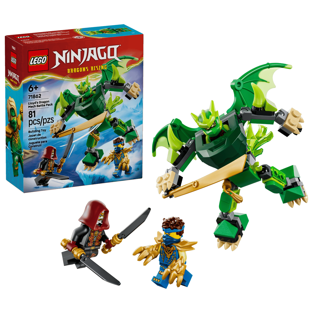 71862 - Lloyd's Dragon Mech Battle Pack