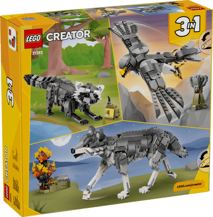 31393 - Forest Animals: Gray Wolf