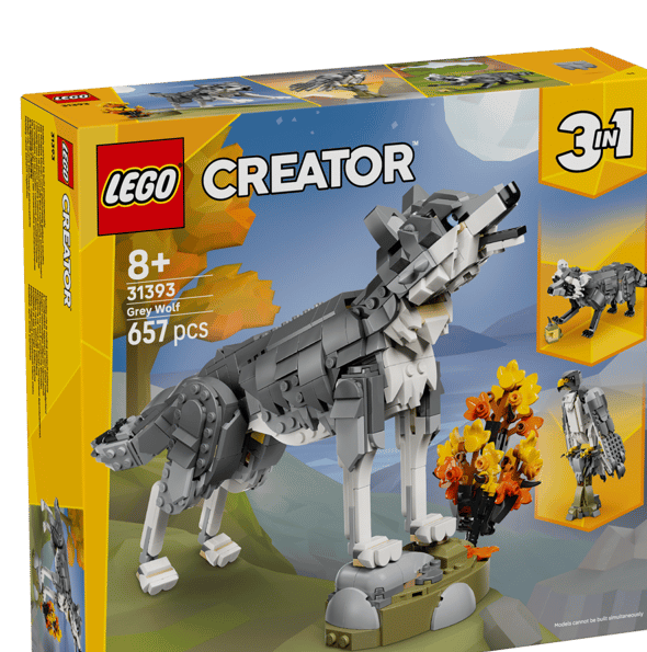 31393 - Forest Animals: Gray Wolf