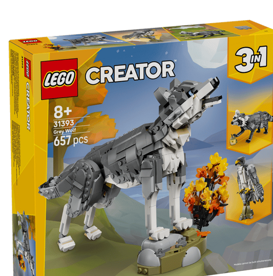 31393 - Forest Animals: Gray Wolf