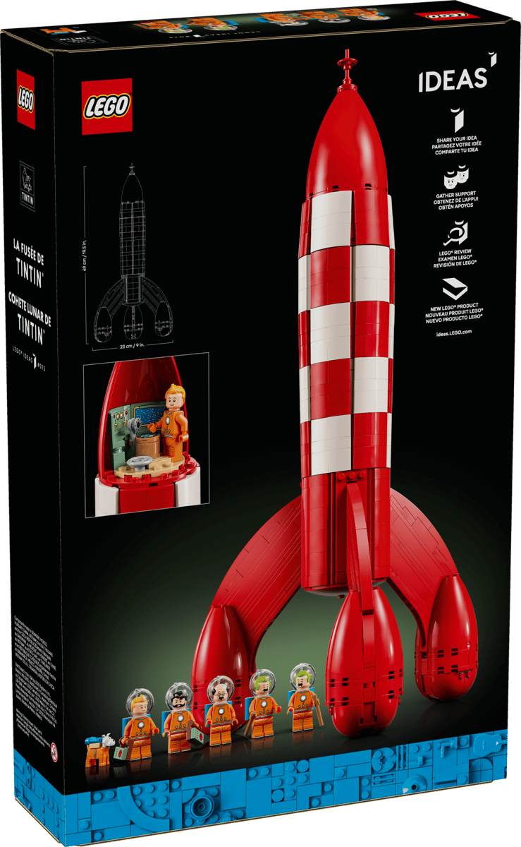 21367 - Tintin Moon Rocket - ND
