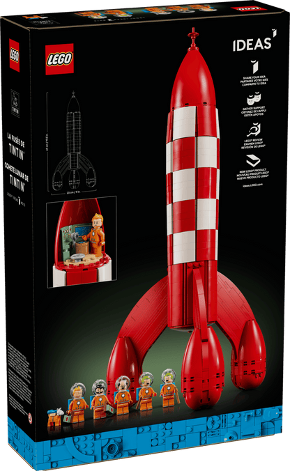 21367 - Tintin Moon Rocket - ND