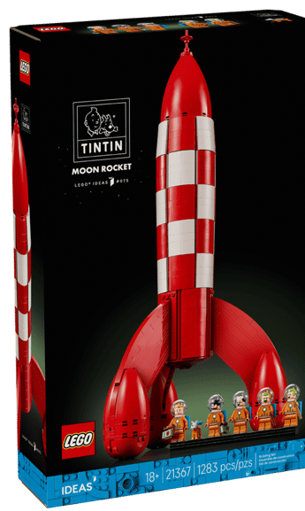 21367 - Tintin Moon Rocket - ND