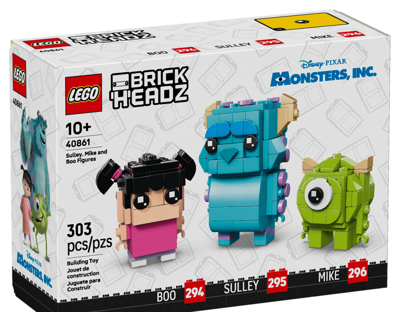 40861 - BrickHeadz: Sulley, Mike, and Boo - ND