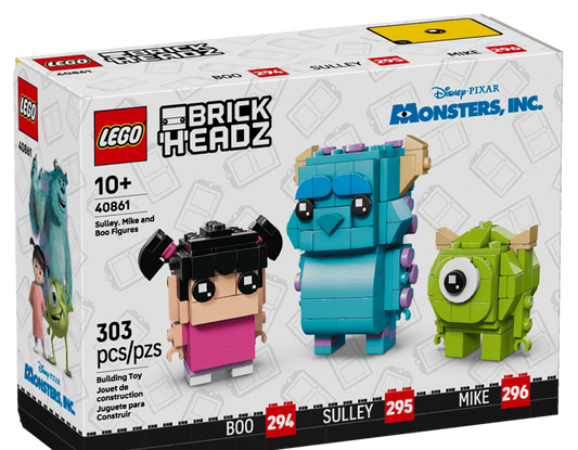 40861 - BrickHeadz: Sulley, Mike, and Boo - ND