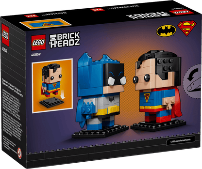 40859 - Brickheadz: Golden Age Superman and Batman Figures