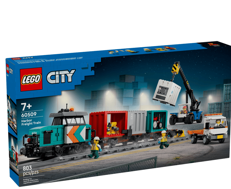 60509 - Harbor Freight Train with Crane & Truck
