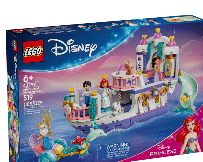 43299 - Ariel's Royal Wedding Boat