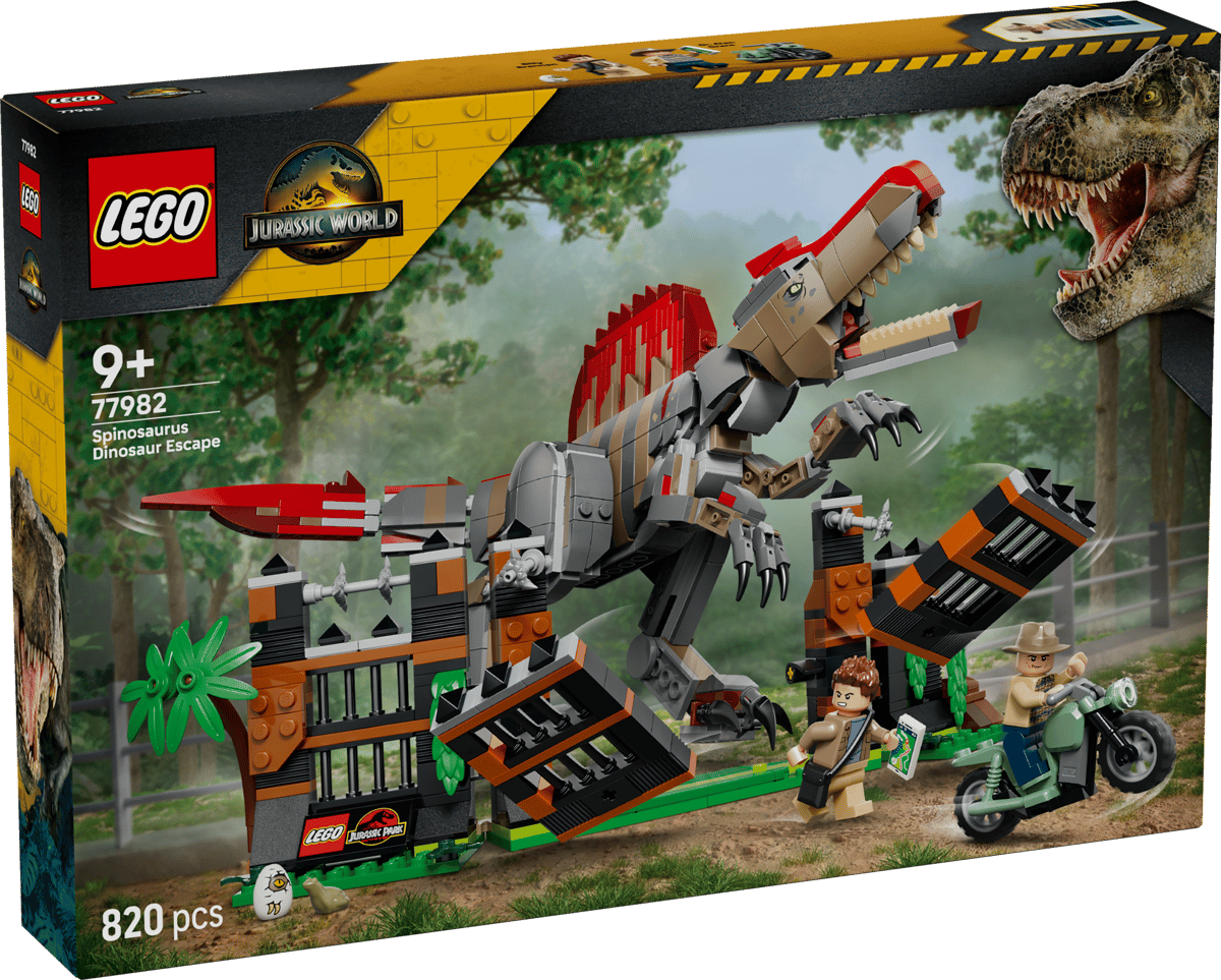 77982 - Spinosaurus Dinosaur Escape