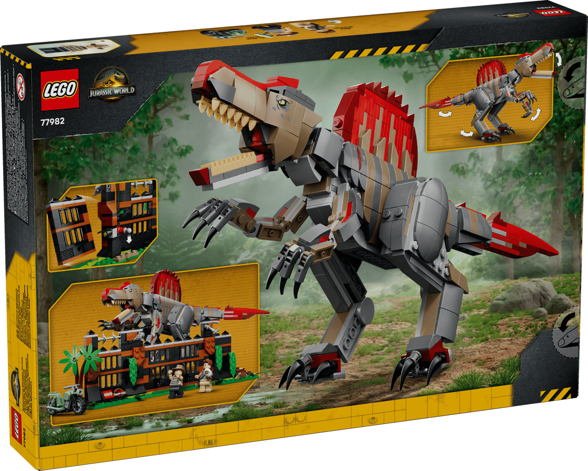 77982 - Spinosaurus Dinosaur Escape