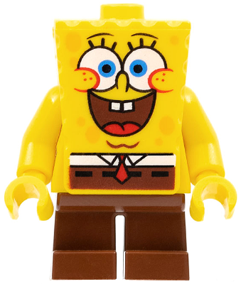 bob028 - SpongeBob - Large Grin and Black Eyebrows