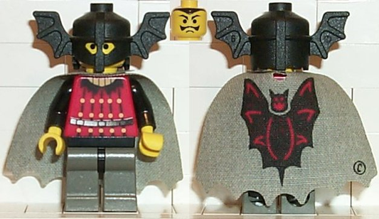 cas022 - Fright Knights - Bat Lord with Cape