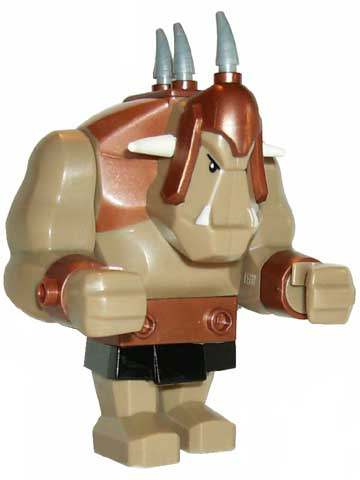 cas358 - Fantasy Era - Troll, Dark Tan with Copper Armor