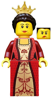cas504 - Kingdoms - Queen with Dark Brown Hair