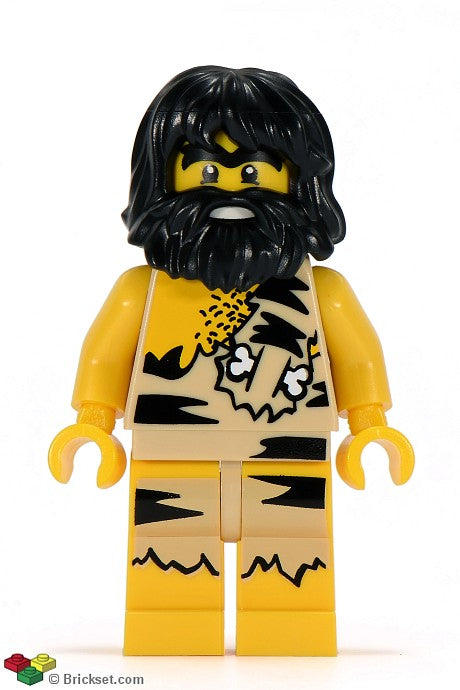 col003 - Caveman, Series 1 (Minifigure Only without Stand and Accessories)