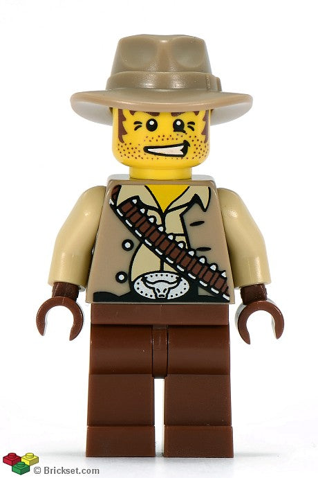 col016 - Cowboy, Series 1 (Minifigure Only without Stand and Accessories)