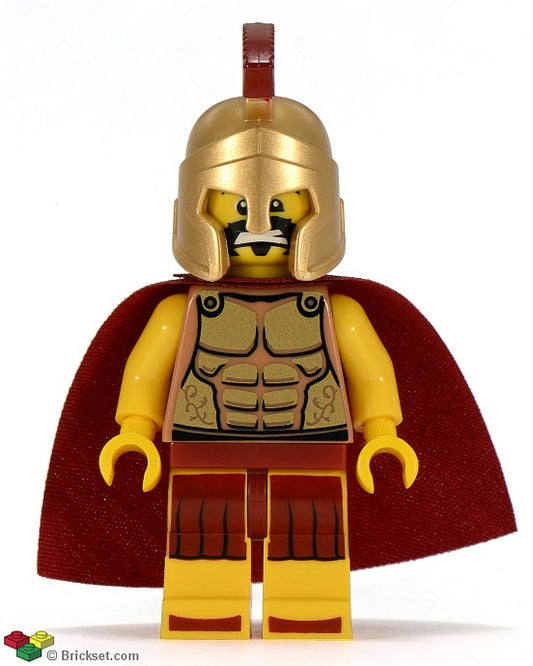 col018 - Spartan Warrior, Series 2 (Minifigure Only without Stand and Accessories)