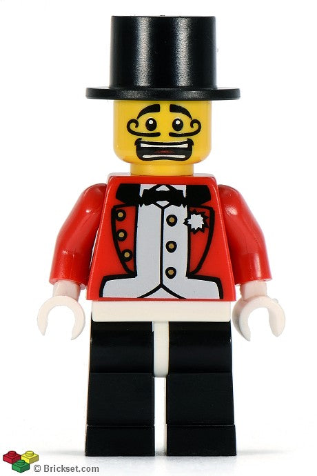 col019 - Circus Ringmaster, Series 2 (Minifigure Only without Stand and Accessories)