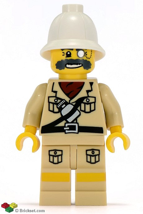 col023 - Explorer, Series 2 (Minifigure Only without Stand and Accessories)