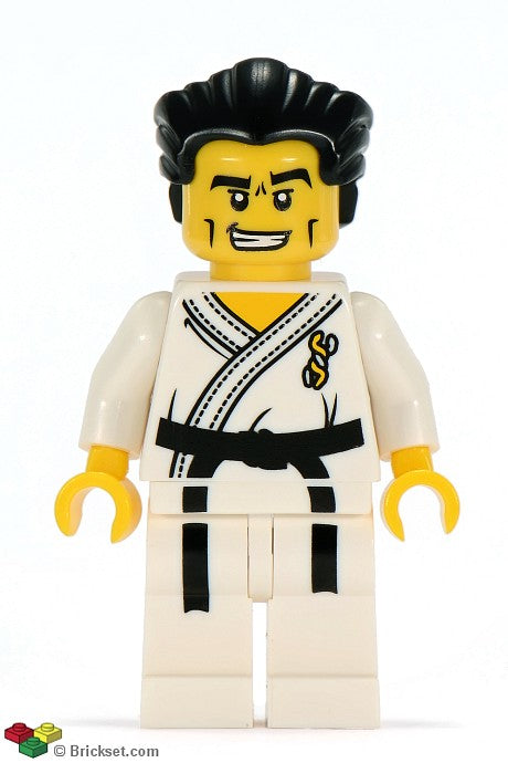 col030 - Karate Master, Series 2 (Minifigure Only without Stand and Accessories)