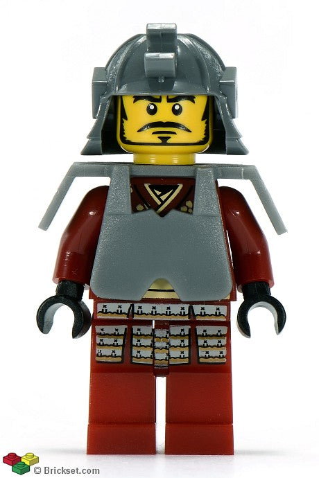 col035 - Samurai Warrior, Series 3 (Minifigure Only without Stand and Accessories)