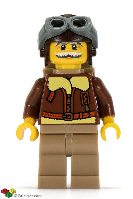 col036 - Pilot, Series 3 (Minifigure Only without Stand and Accessories)