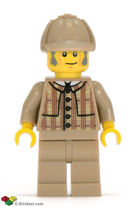 col075 - Detective, Series 5 (Minifigure Only without Stand and Accessories)