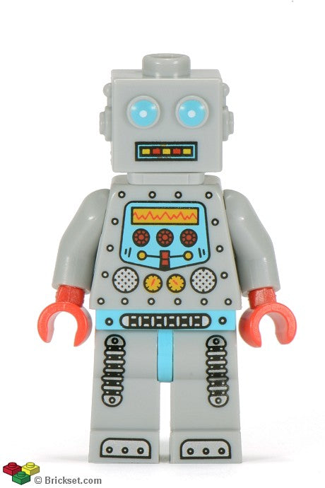 col087 - Clockwork Robot, Series 6 (Minifigure Only without Stand and Accessories)