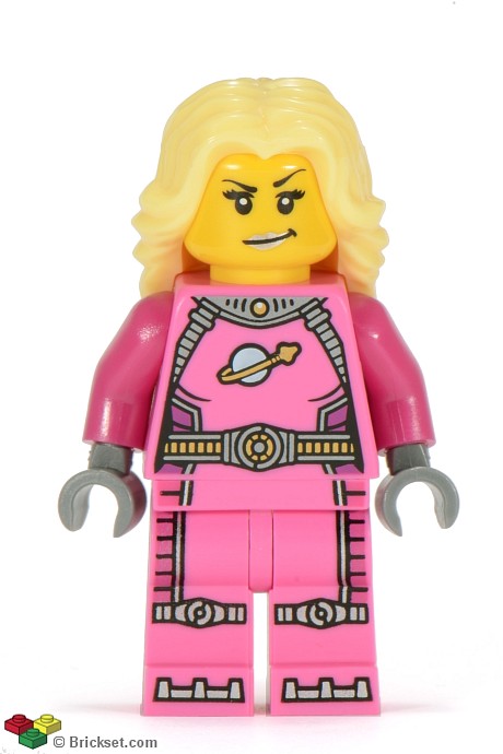 col093 - Intergalactic Girl, Series 6 (Minifigure Only without Stand and Accessories)