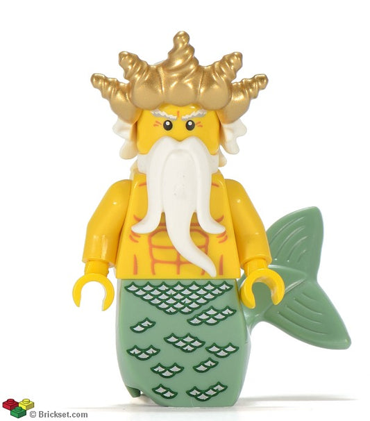 col101 - Ocean King, Series 7 (Minifigure Only without Stand and Accessories)